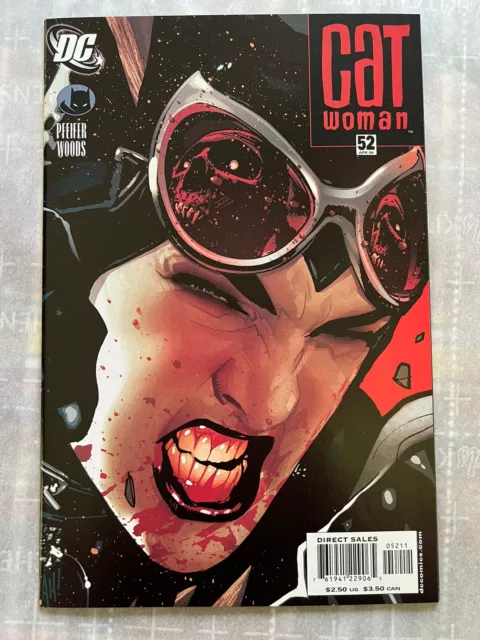 Catwoman #52 (2006, DC) Vol 3 Adam Hughes Cover Death of Black Mask