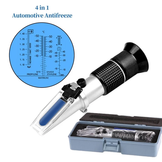 REFRACTOMETER ATC REFRACTOMETER Adblue Engine Antifreeze Coolant Tester ...