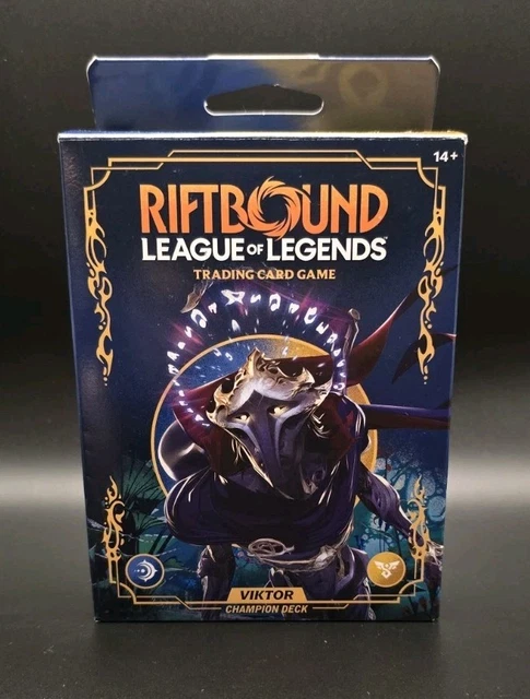 RIFTBOUND: LEAGUE OF Legends TCG Origins Champion Deck: Viktor (English ...