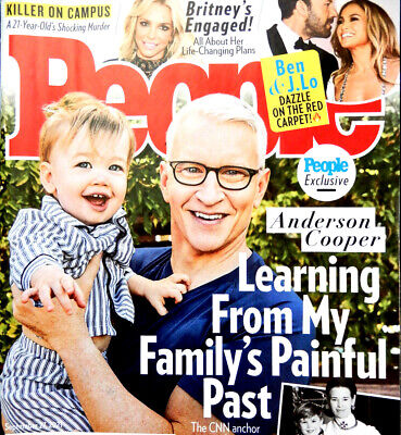 PEOPLE MAGAZINE September 27, 2021 BRITNEY SPEARS ENGAGED Anderson Cooper Past