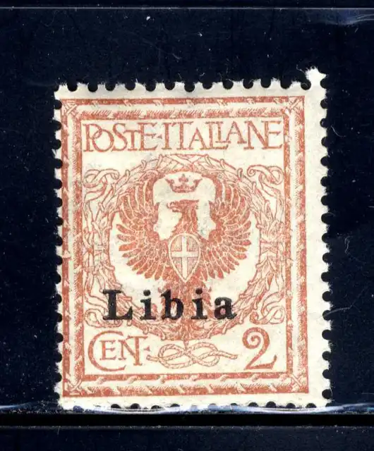 1912-1918 Italy Italian Libya Italian Stamp Overprinted "Libia" 2c MNH OG