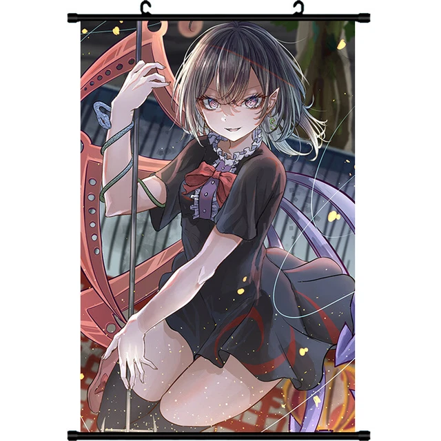 touhou houjuu nue Cosplay HD Home Decor Poster Wall Scroll Otaku 60x90CM E25
