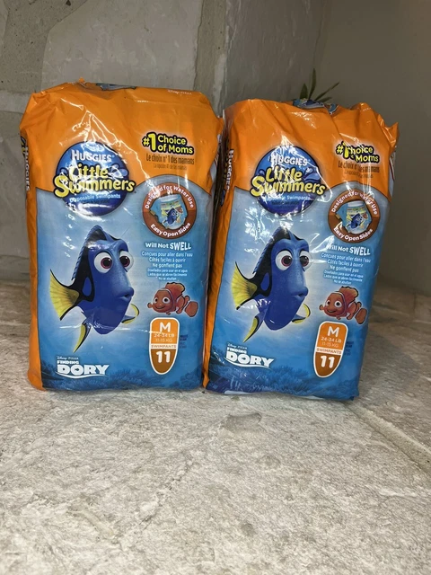 Huggies little swimmers disposable swimpants sz medium (24-34lb)