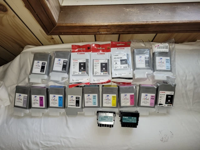 PFI-101 Canon Ink Tank Cartriges, PF-03 Print Head
