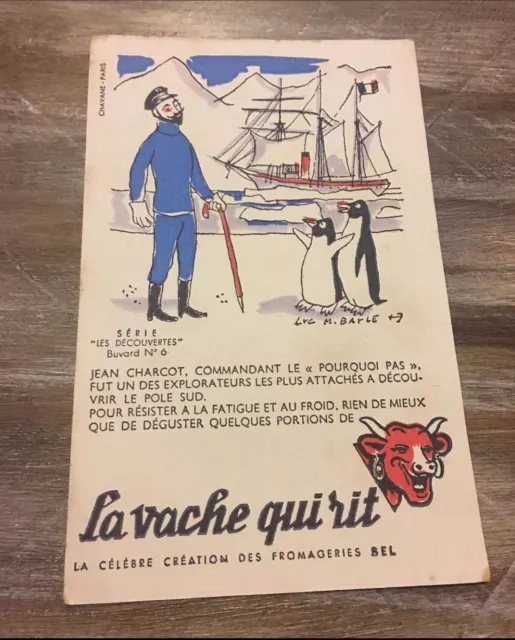 papier buvard la vache qui rit