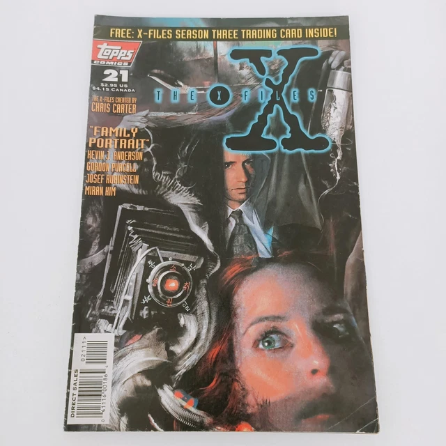 The X Files "Family Portrait" Part Two topps comics # 21 Chris Carter 1996