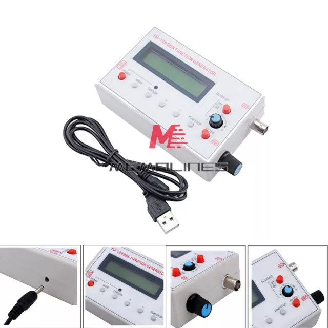 1HZ-500KHz DDS Function Signal Generator Sine+Triangle + Square Wave Frequency