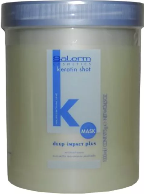 Salerm Keratin Shot Deep Impact Plus Mascarilla Keratina 1000 ml / 34.5 OZ