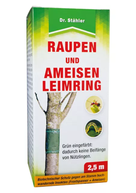 Dr. Stähler Raupen- und Ameisenleimring 5 m | Leimfallen Baumpflege Ameisen