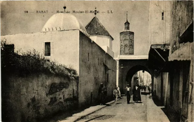 CPA AK MAROC RABAT - Mosquée MOULAY-El-Mekki (280756)