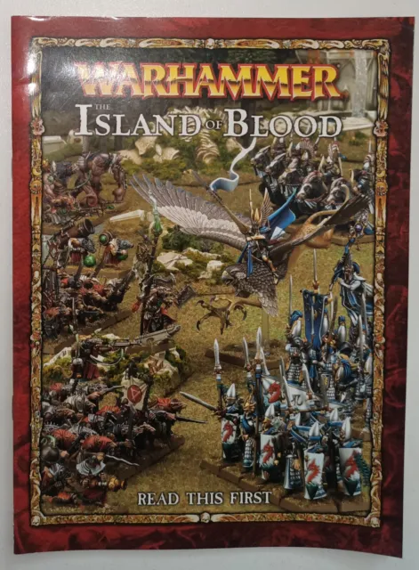 Warhammer Fantasy Island of Blood Read This First Book Games-Workshop