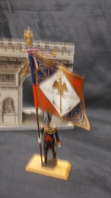 Soldat De Plomb CBG Mignot - Aide De Camp à Cheval 1er Empire (avec Boîte)