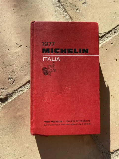 Guide Michelin Italie 1977 = Très bel état