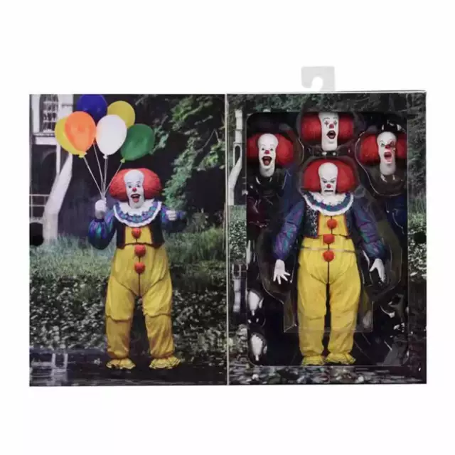 NECA ULTIMATE STEPHEN King s IT 1990 Pennywise Ultimate Action Figure Xmas Gifts 30.45 PicClick UK