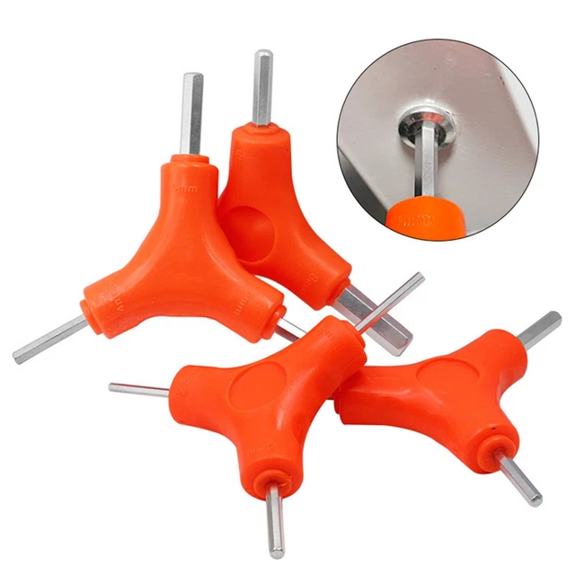 Llave hexagonal antideslizante llave hexagonal trigémino de alta calidad 2,5/3/4/5/6/8 mm
