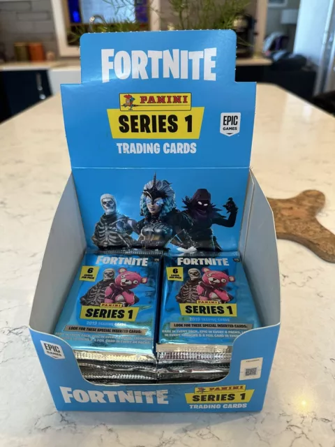 2019 Panini FORTNITE Series 1 Booster Pack. BLACK KNIGHT HOLO! PEELY!
