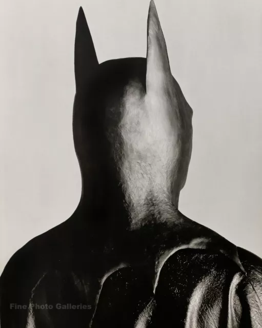 1986 Vintage Herb Ritts Tony Black Body Paint Profile Photogravure Art  16x20