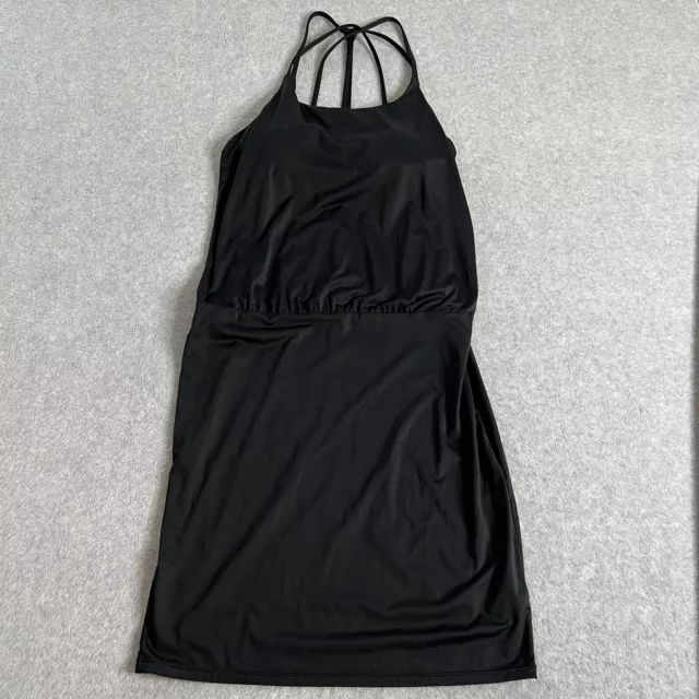 ATHLETA SWIM DRESS Womens Size Small Tall Aqualuxe Black Stretch £16.79 -  PicClick UK