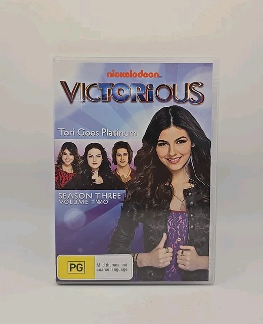 VICTORIOUS SEASON THREE Volume Two DVD Tori Goes Platinum VICTORIOUS SEASON THREE Volume Two DVD Tori Goes Platinum