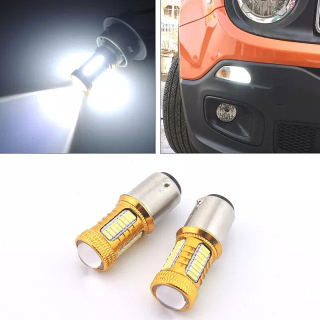 Xenon LED Bulb Running Daytime Driving Light DRL Fit For Jeep Renegade 2015-2020