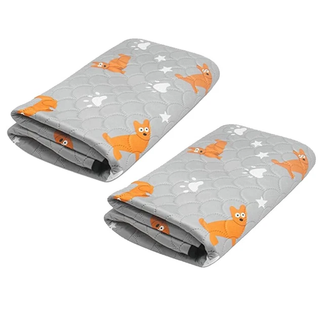 2 Pcs Guinea Pig Cage Liners Absorbent Reusable Washable Guinea Pig Pee7792