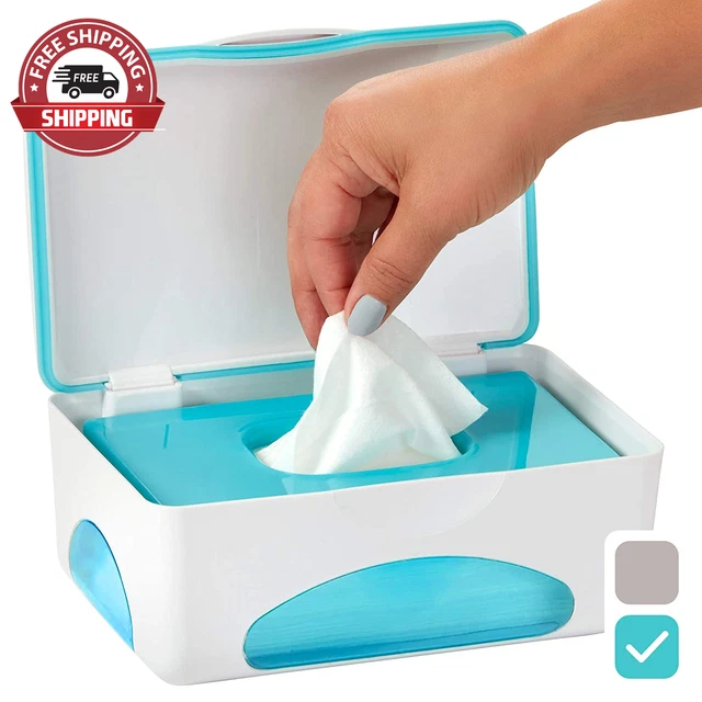 Baby Wipe Dispenser | Baby Wipes Case | Baby Wipe Holder Keeps Diaper Wipes Fres