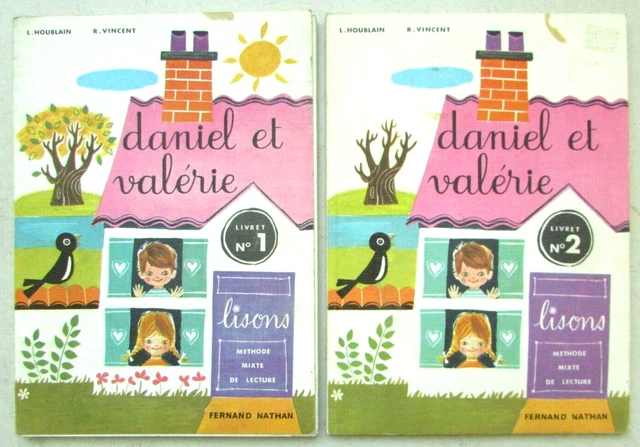 DANIEL ET VALÉRIE Livret n° 1 & Livret n° 2 Méthode de lecture Houblain