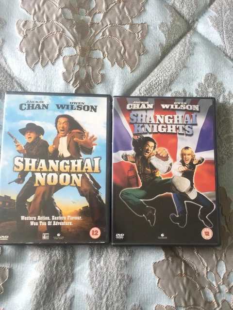 SHANGHAI NOON 1+2 Martial Arts Kung Fu Hk Chinese Rare Oop Jackie