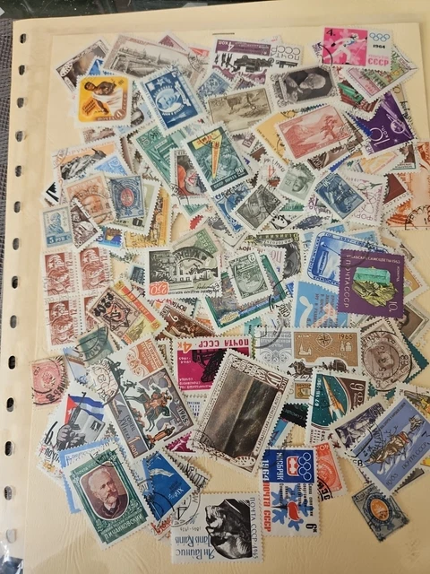 Lot De 1000 Timbres D'URSS - Qualité TTBE - Collection Philatélie