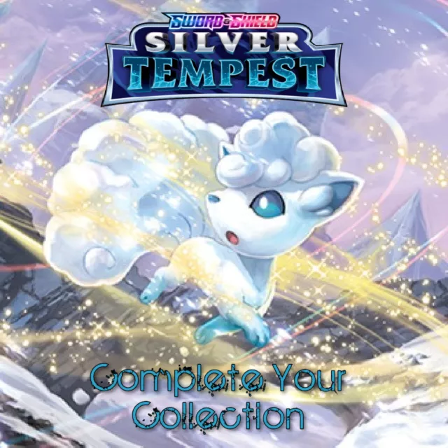 Choose Your Pokemon Card Silver Tempest Holo Trainer Rare Ultra Art Secret SWSH