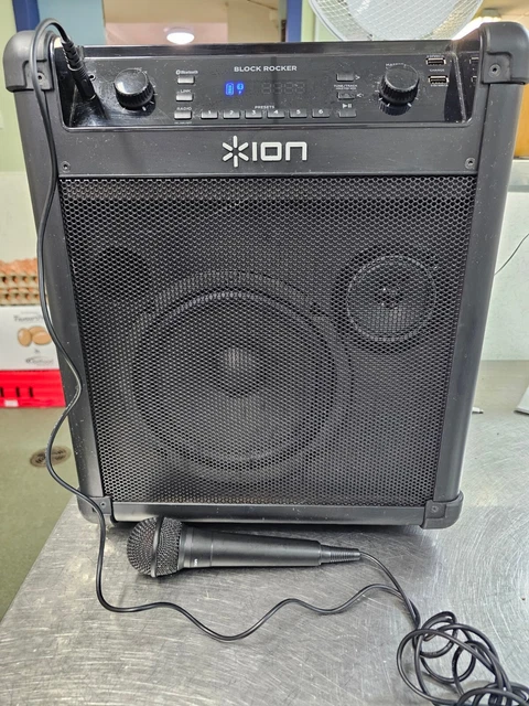 Ion block rocker bluetooth portable best sale speaker system