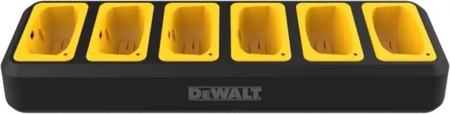 NEW DEWALT DXFRSCH6-800 6 Port Charger For DXFRS800 Walkie Talkie Two-Way Radios