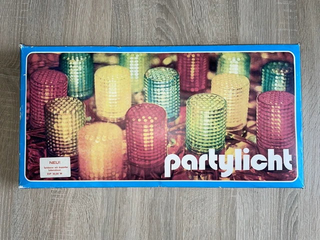 DDR NARVA LICHTERKETTE Partybeleuchtung Partylicht 16teilig EUR 59,99
