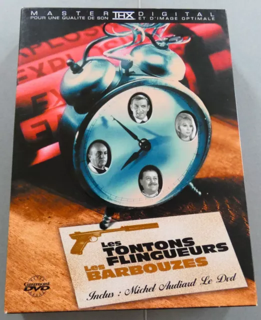 Coffret Digipack 3 Dvd Les Tontons Flingueurs Les Barbouzes Michel Audiard