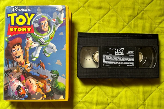 Yellow Vhs Shell DISNEY'S TOY STORY VHS 6703 Yellow Clamshell Case Made and Realised in ...