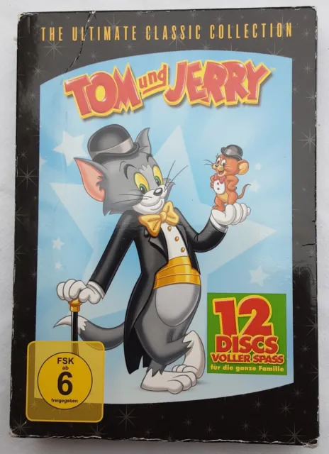 DVD. Tom und Jerry. Classic Collection. 12 DVDs