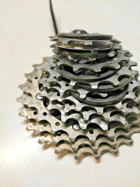 Dérailleur Arrière Campagnolo Record Titanium 9 Vitesses - Occasion 100% Fonctionnel, Cage Courte