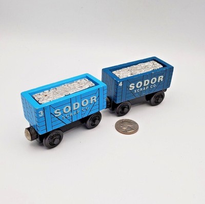 thomas and friends wooden railway cargo car