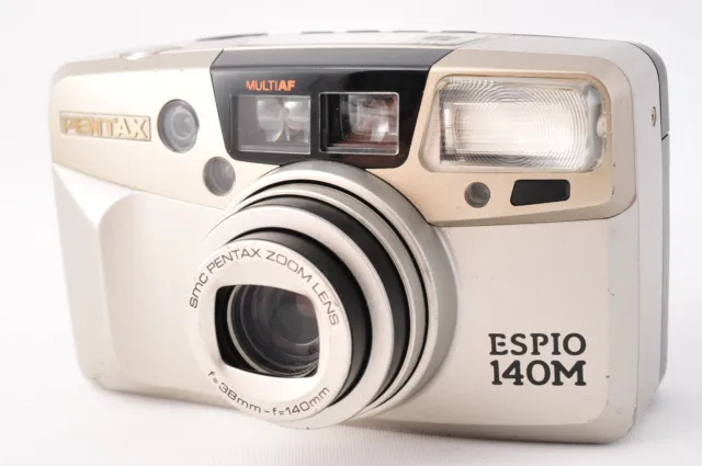 [Exc+4! Sin pantalla LCD] PENTAX ESPIO 140M cámara de película compacta 35mm de JAPÓN
