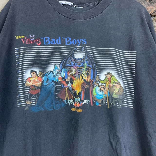 VINTAGE DISNEY VILLAINS Bad Boys T-Shirt $256.00 - PicClick