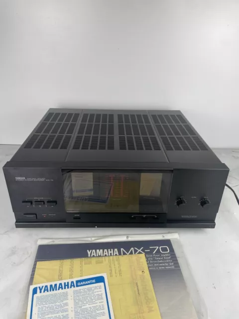 Yamaha MX-70 High End Endstufe