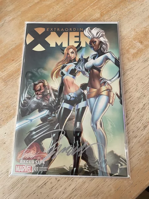 Extraordinary/Uncanny X-Men JS Campbell Exclusive- signed and unopened
