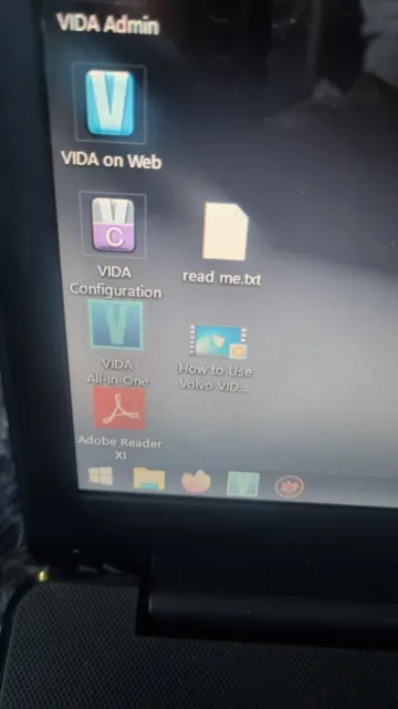 Volvo Vida dice  Diagnostics Laptop with Interface. Ready To Use