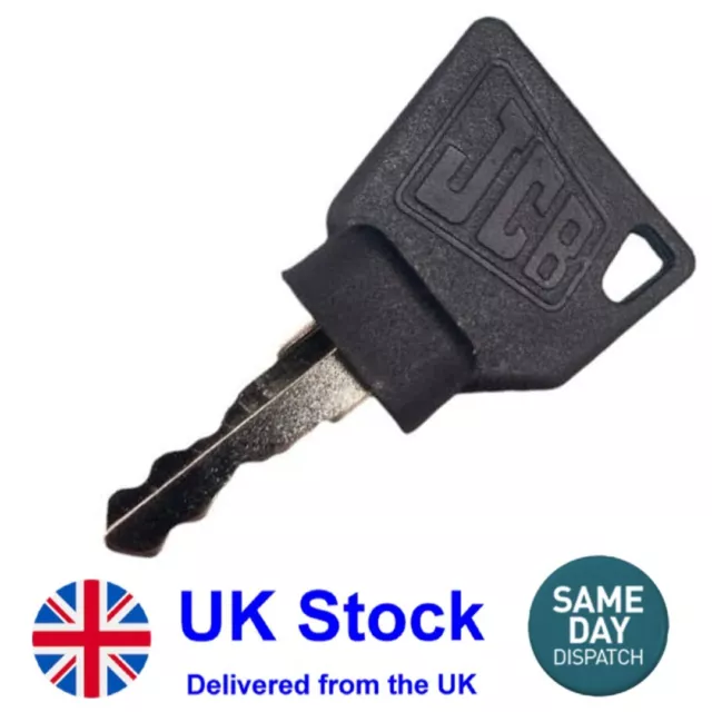Ignition Switch Starter key For JCB 3CX Bomag Excavator Fit Most Digger Replace