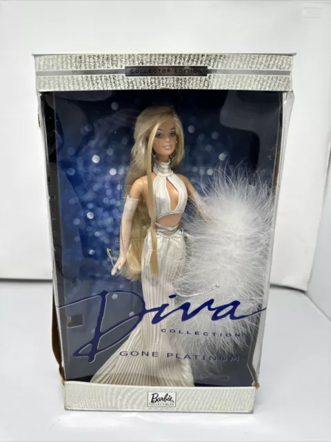 NRFB BARBIE 2002 DIVA COLLECTION Gone Platinum