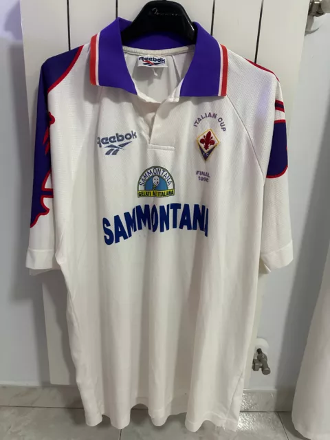 Maglia Fiorentina 1996 no match worn Finale coppa Italia shirt Florence vintage
