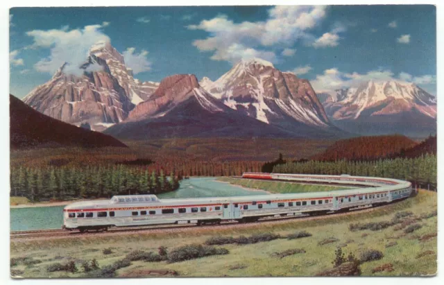 CANADIAN PACIFIC RAILROAD Train Dome Observation Cars 1950s Postcard $4 ...