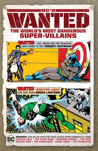 DC's Wanted: The World's Most Dangerous Supervillains by Various: New