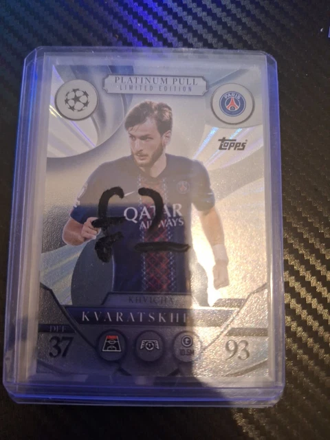 KHVICHA KVARATSKHELIA CENT 100 CLUB Match Attax Extra 23/24 Ligue des