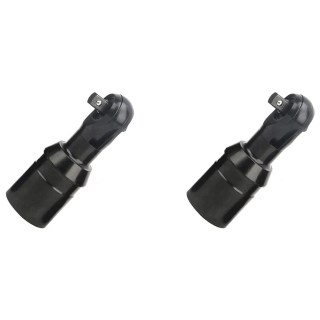 2X Ratchet Wrench Head 3/8 Inch Square Drive 10mm Heavy Duty for Electric Cordl